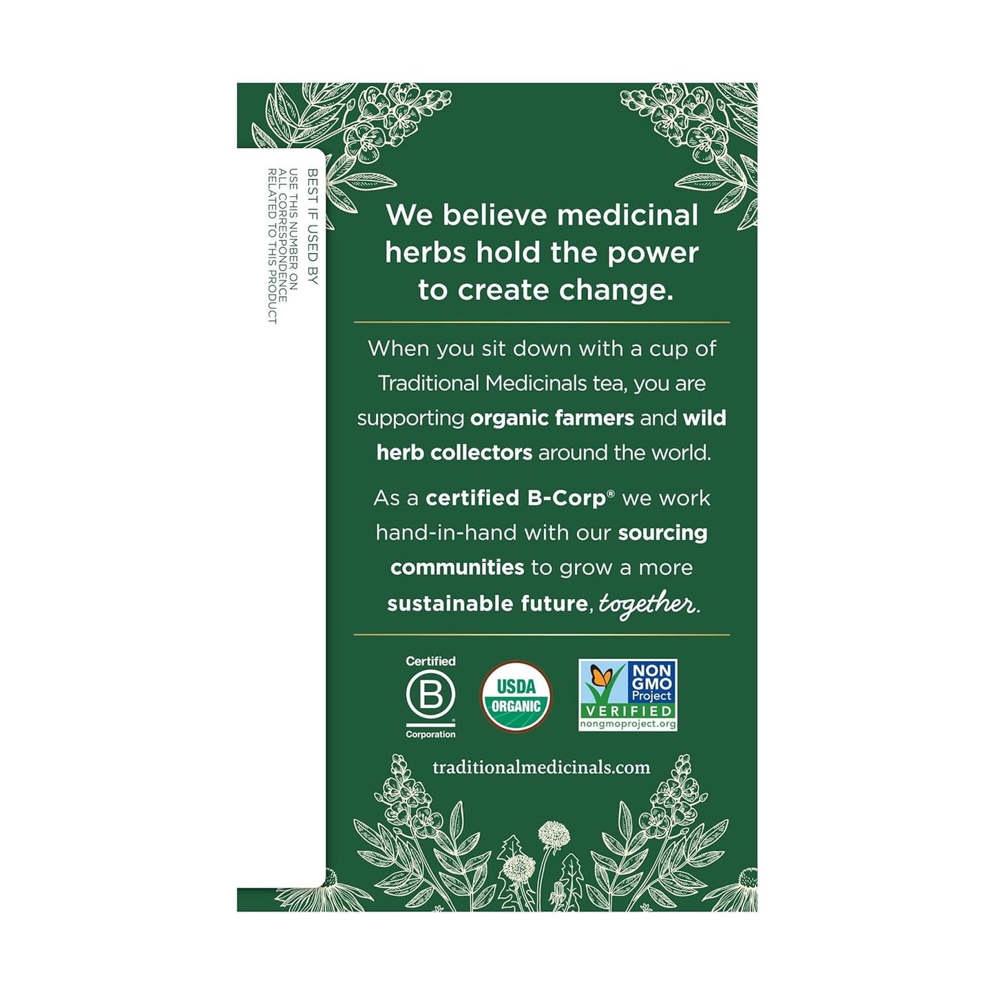 Traditional Medicinals Tea Peppermint Organic, 16 ct
