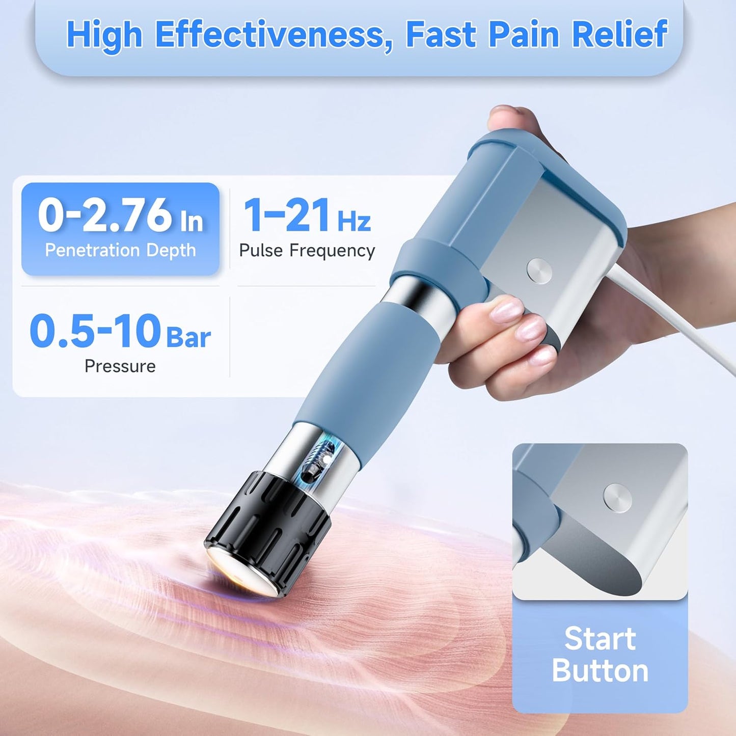 2026 MODOY Shockwave Therapy Machine for Joint/Muscle Pain Relief, FSA