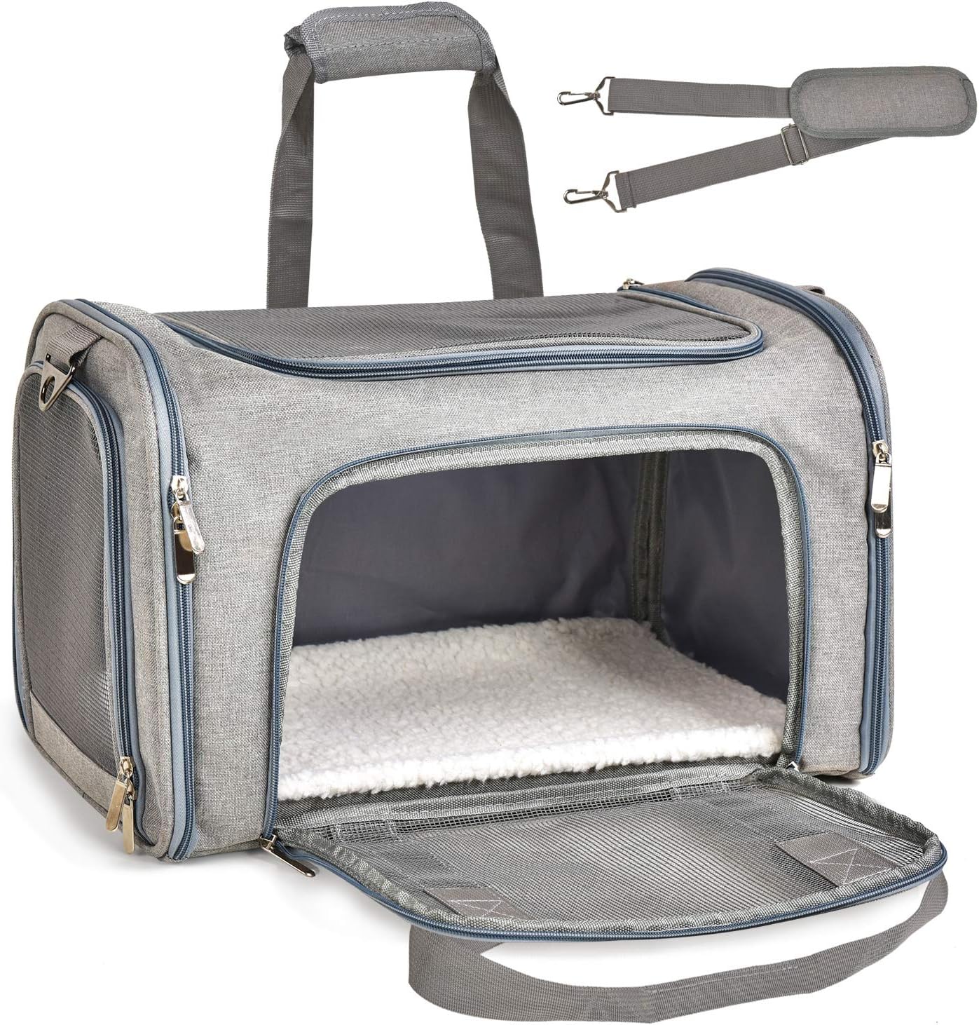 Henkelion Cat Carriers Dog Carrier Pet Carrier For Small / Medium Cats