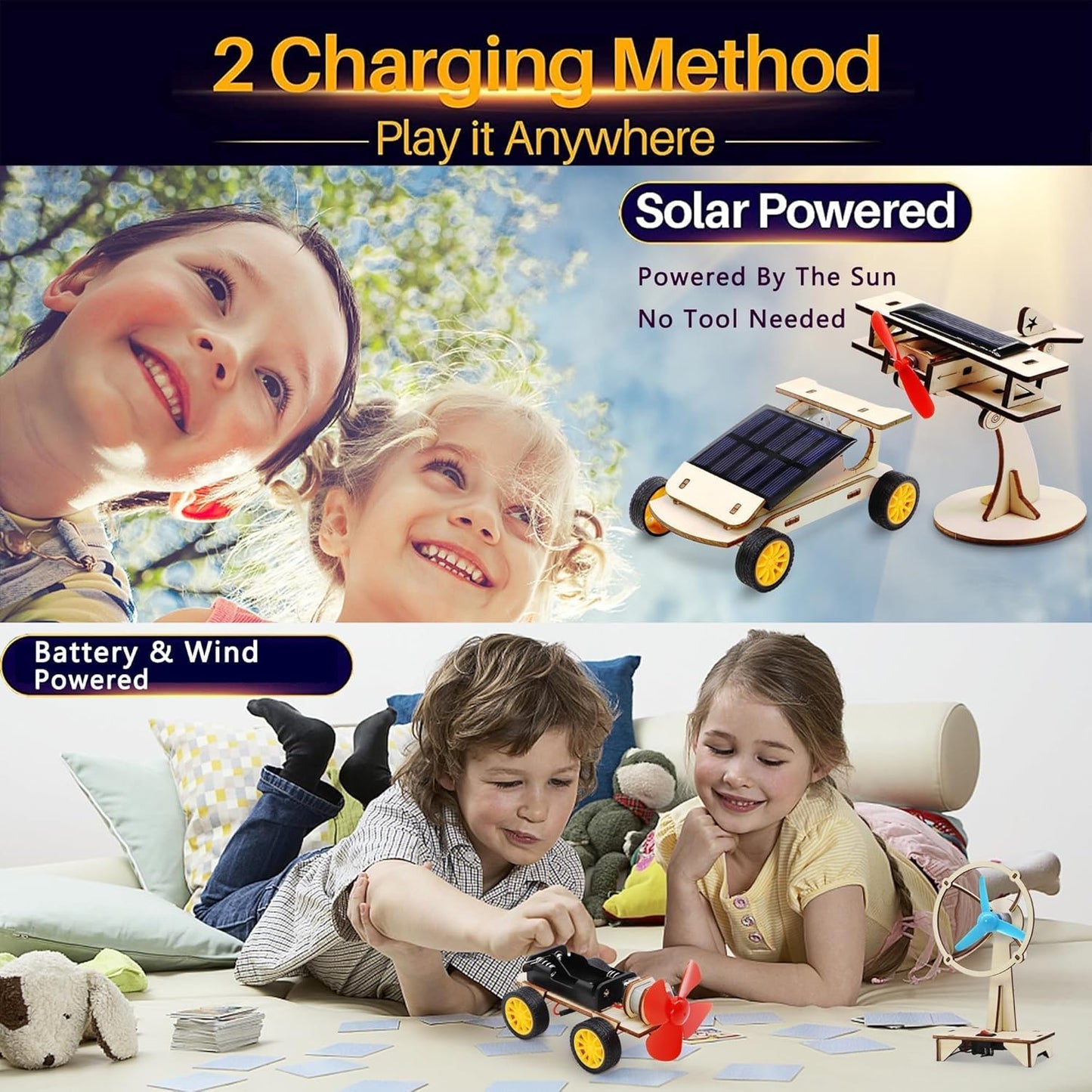 STEM Kits for Kids Ages 8-10-12-14, Stem Toys for Boys Age 8-12, Scien