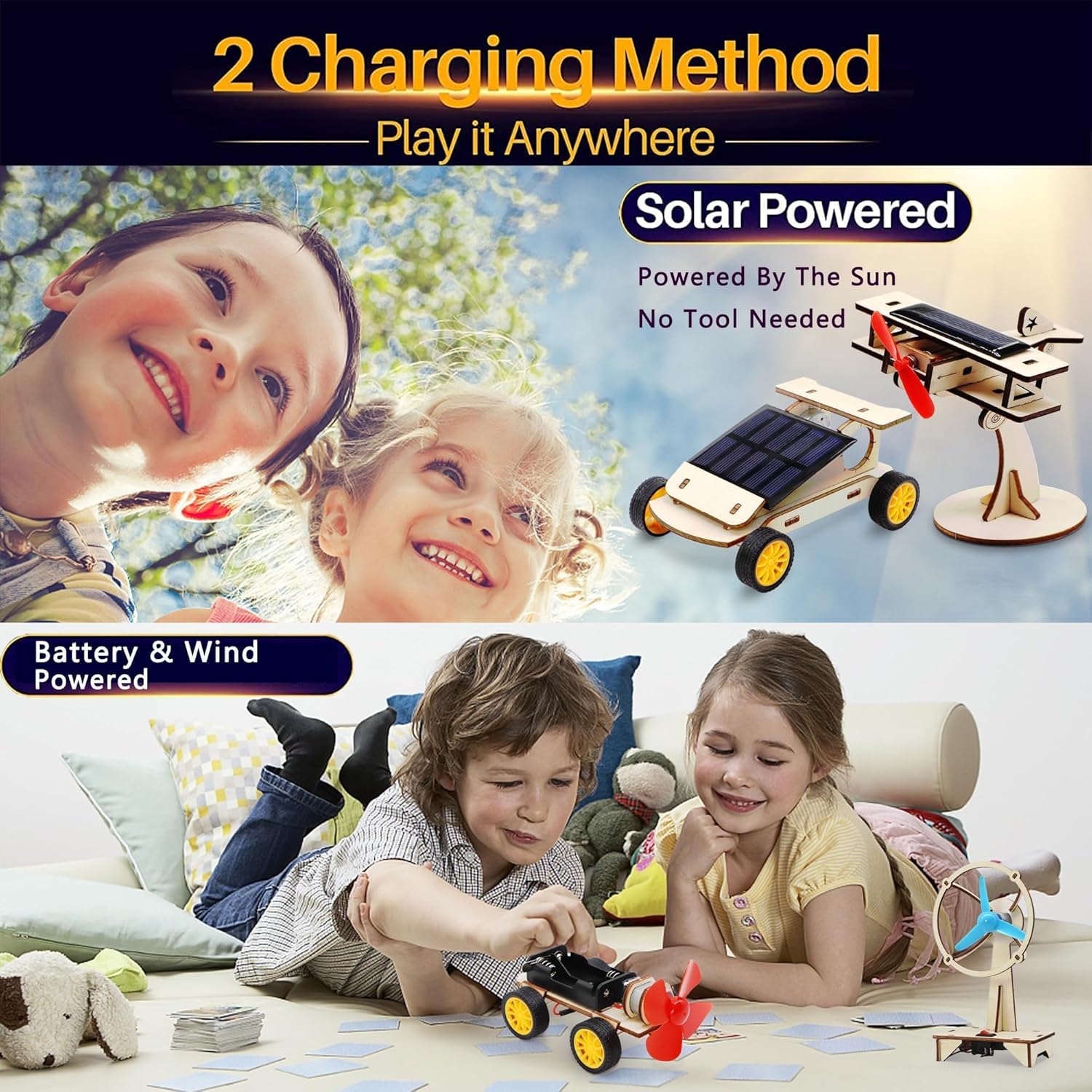 STEM Kits for Kids Ages 8-10-12-14, Stem Toys for Boys Age 8-12, Scien