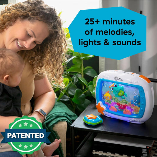 Baby Einstein Sea Dreams Soother Musical Crib Toy and Sound Machine, N