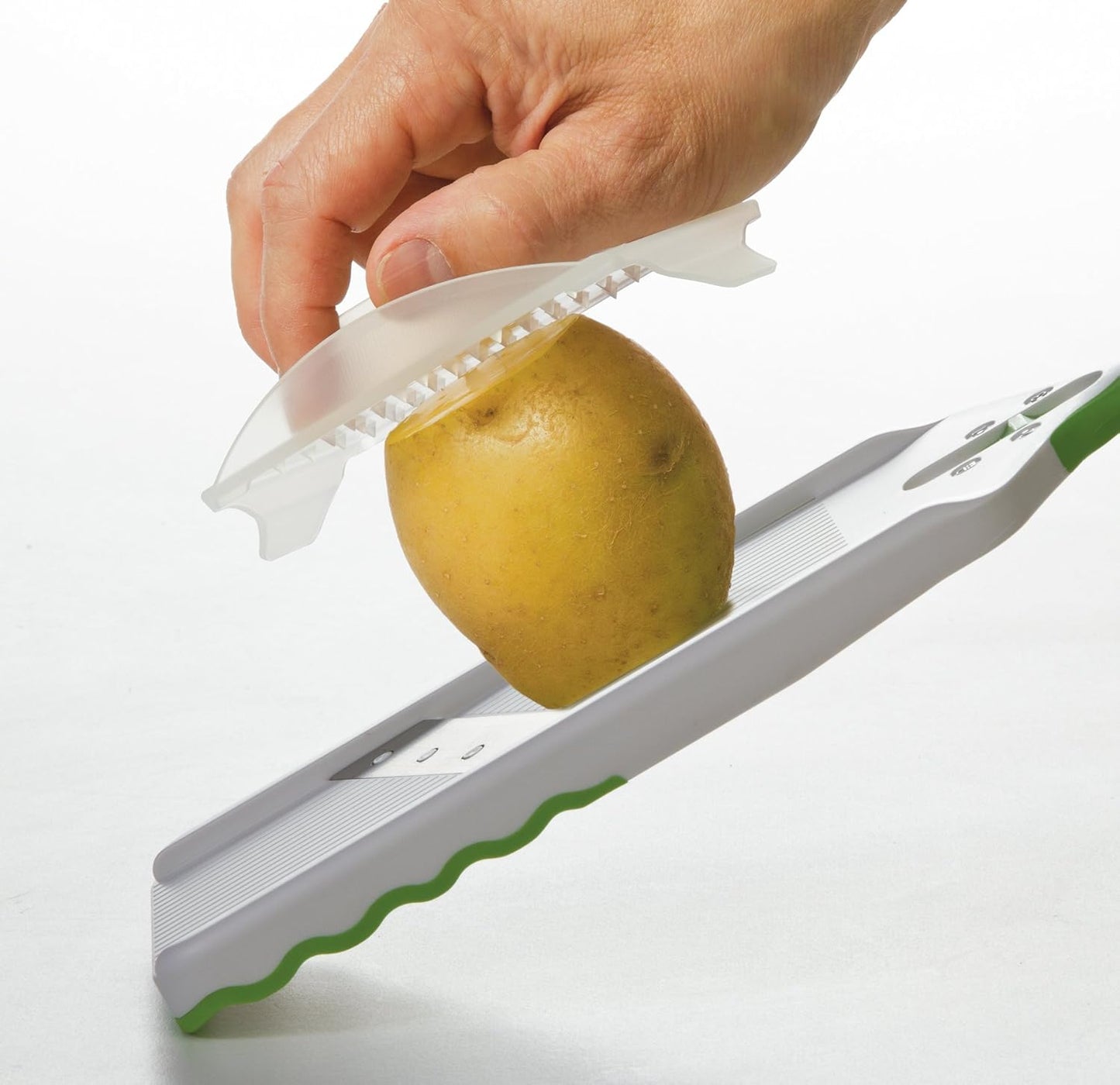 PrepSolutions Adjust-A-Slice Mandoline Slicer, Green – Adjustable Thic