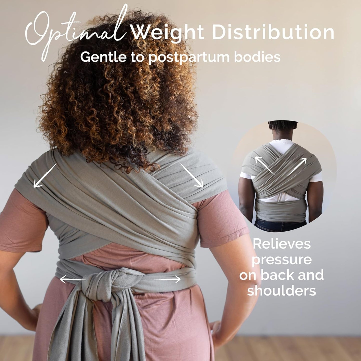 Boba Baby Wrap Carrier – Original Baby Sling Carrier for Newborns (7–3