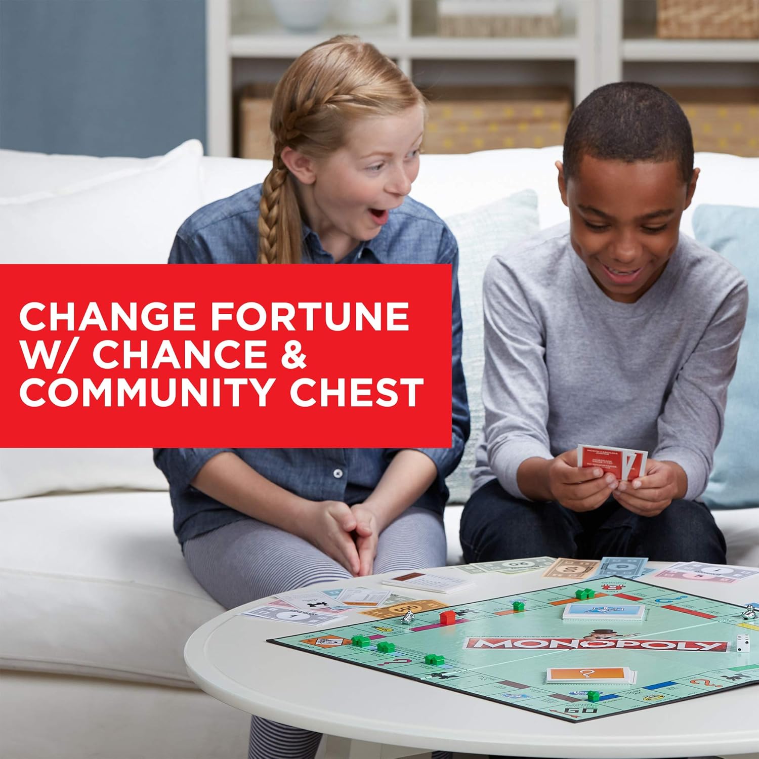 Monopoly Game, Family Board Games for 2 to 6 Players & Kids Ages 8 and