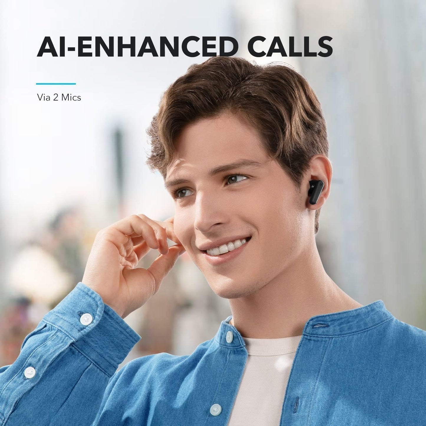 Soundcore by Anker P20i True Wireless Earbuds, 10mm Drivers with Big B