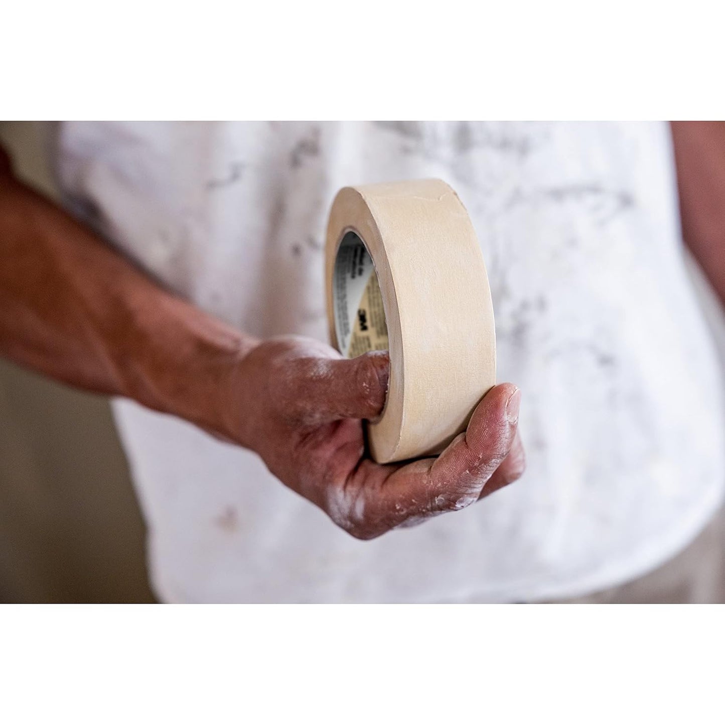 Scotch Contractor Grade Masking Tape, 1 Inch Wide (0.94 in. x 60.1 Yds) 6 Rolls, 3-Day Interior Clean Removal, Removes Easily Without Leaving Sticky Residue, Interior & Exterior Use (2020-24EP6)