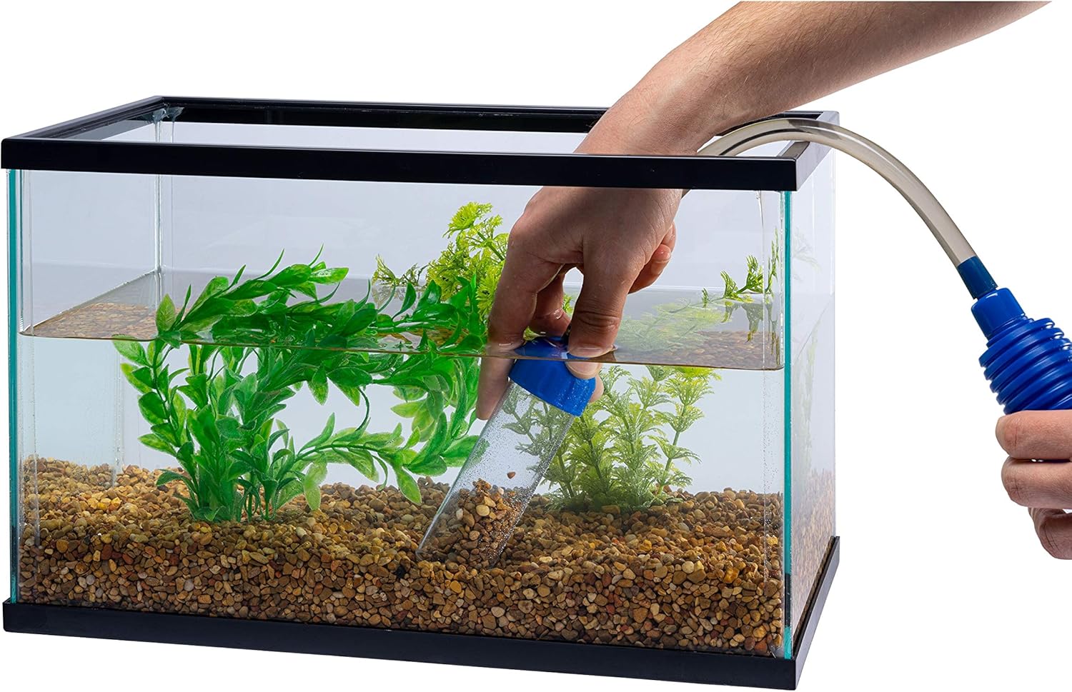 Tetra Water Cleaner Gravel Siphon for Aquariums, Easily Clean Freshwat