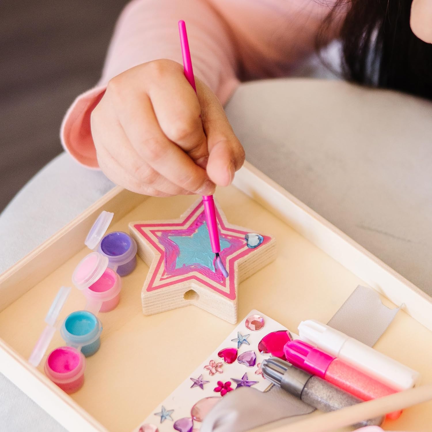 Melissa & Doug Created By Me! Paint & Decorate Your Own Wooden Princes