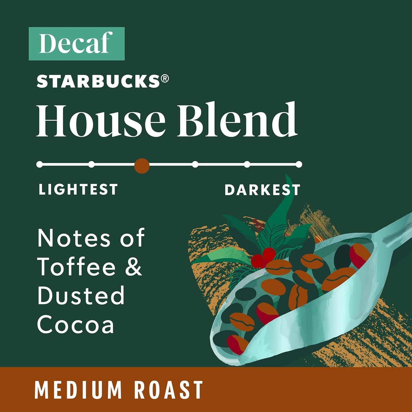 Starbucks K-Cup Coffee Pods, Medium Roast Hot or Iced Coffee, Decaf Ho