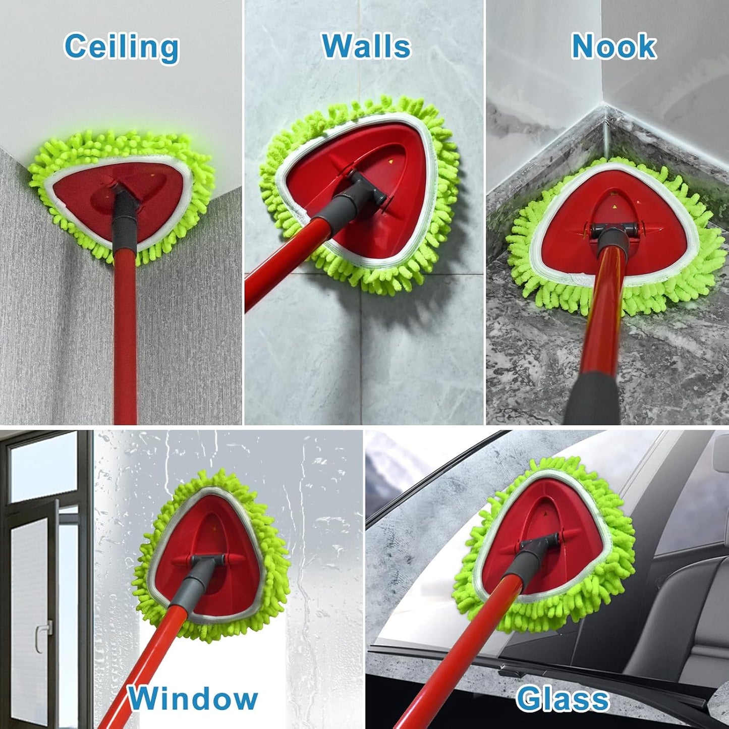 Mop Replace Head for O Cedar, Spin Mop Heads Replacements for Ocedar E