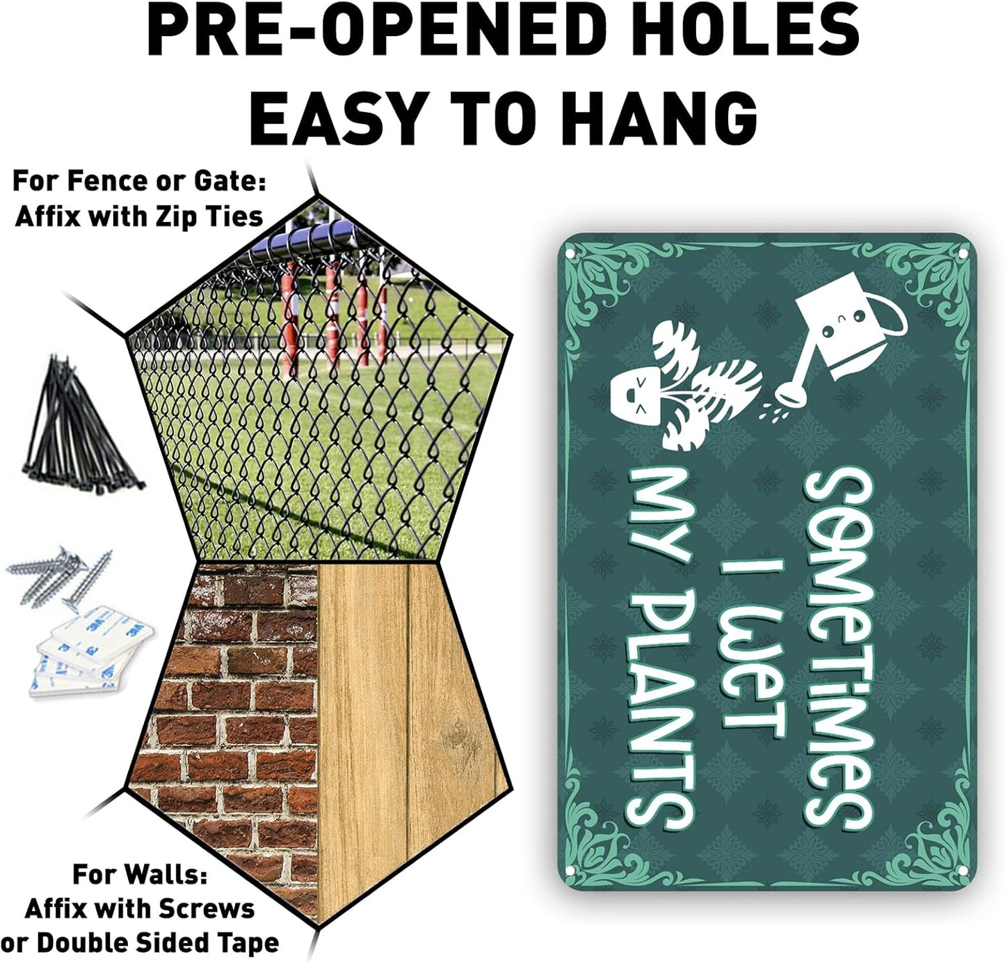 Sometimes I Wet My Plants - Garden Gifts and Decorations for Gardeners