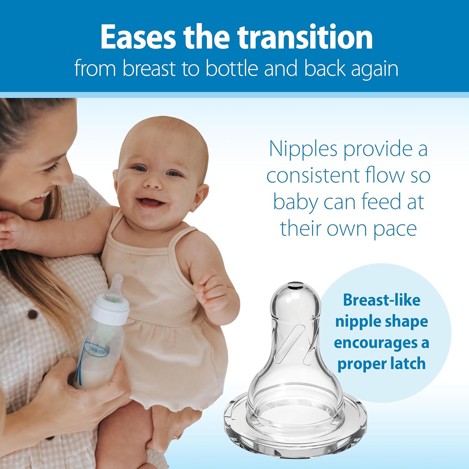 Dr. Brown's Anti-Colic Options + Narrow Bottle to Sippy Gift Set with 