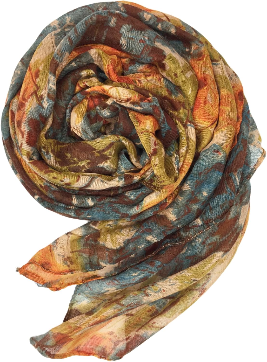 YOUR SMILE Ladies/Women's Lightweight Floral Print/Solid Color mixture
