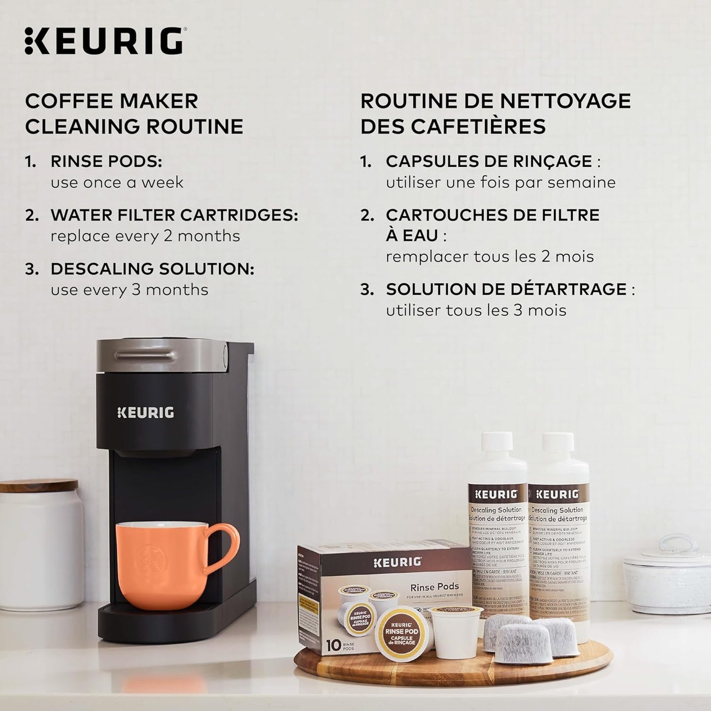 Keurig Water Filter Refill Cartridges, Replacement Water Filter Cartri