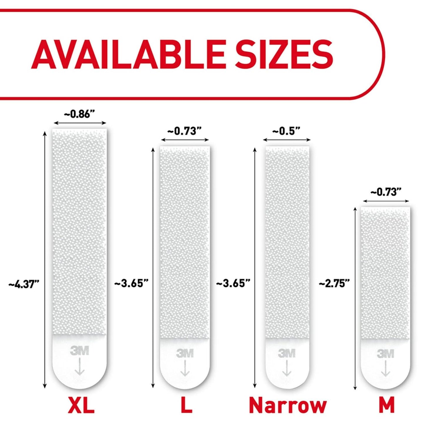 Command 4 lb Small Picture Hanging Strips 18 Pairs (36 Command Strips), Damage-Free Hanging Picture Hangers, No Tools Wall Hanging Strips for Home Decor, White Adhesive Strips