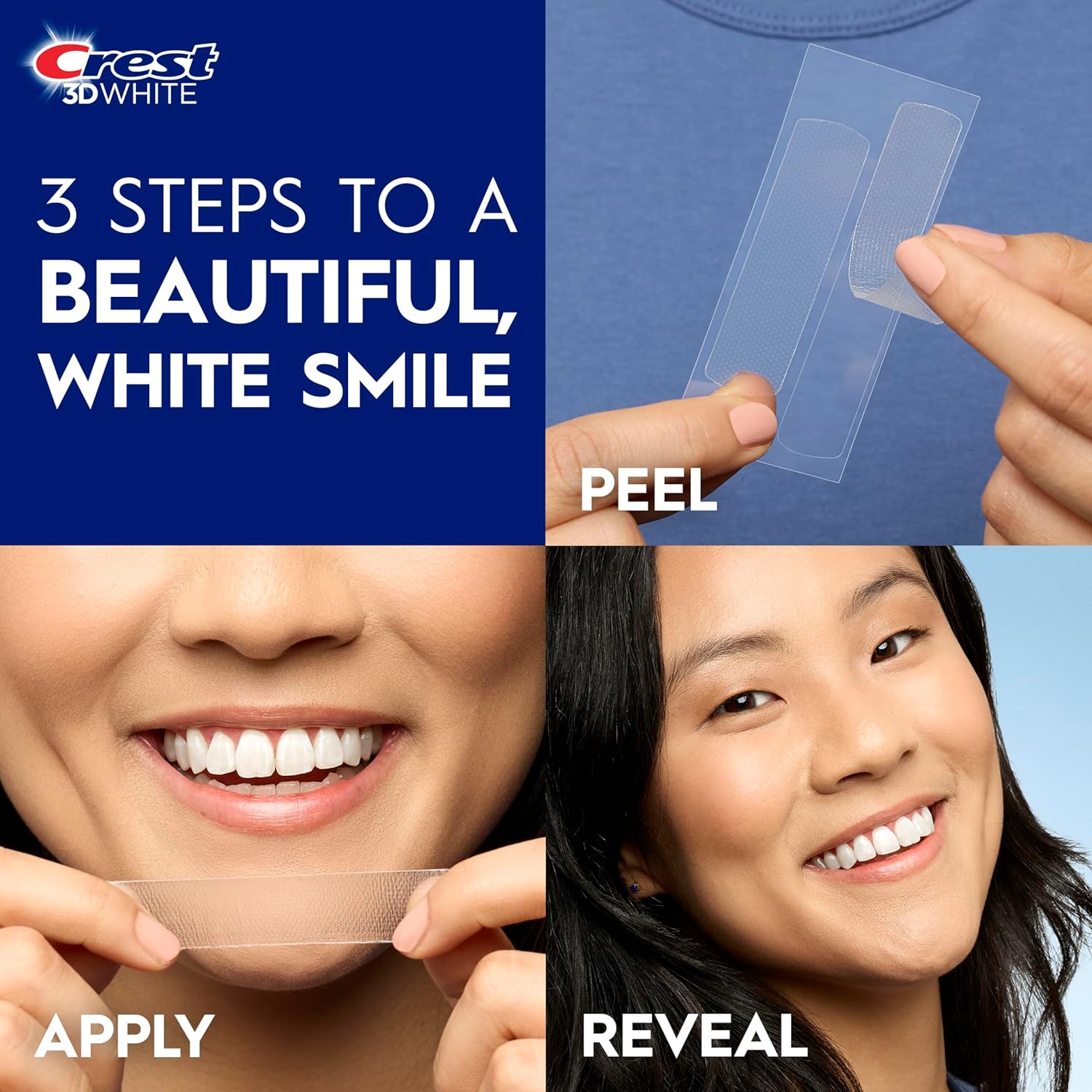 Crest 3D Whitestrips Professional Effects – Teeth Whitening Kit, 22 Tr