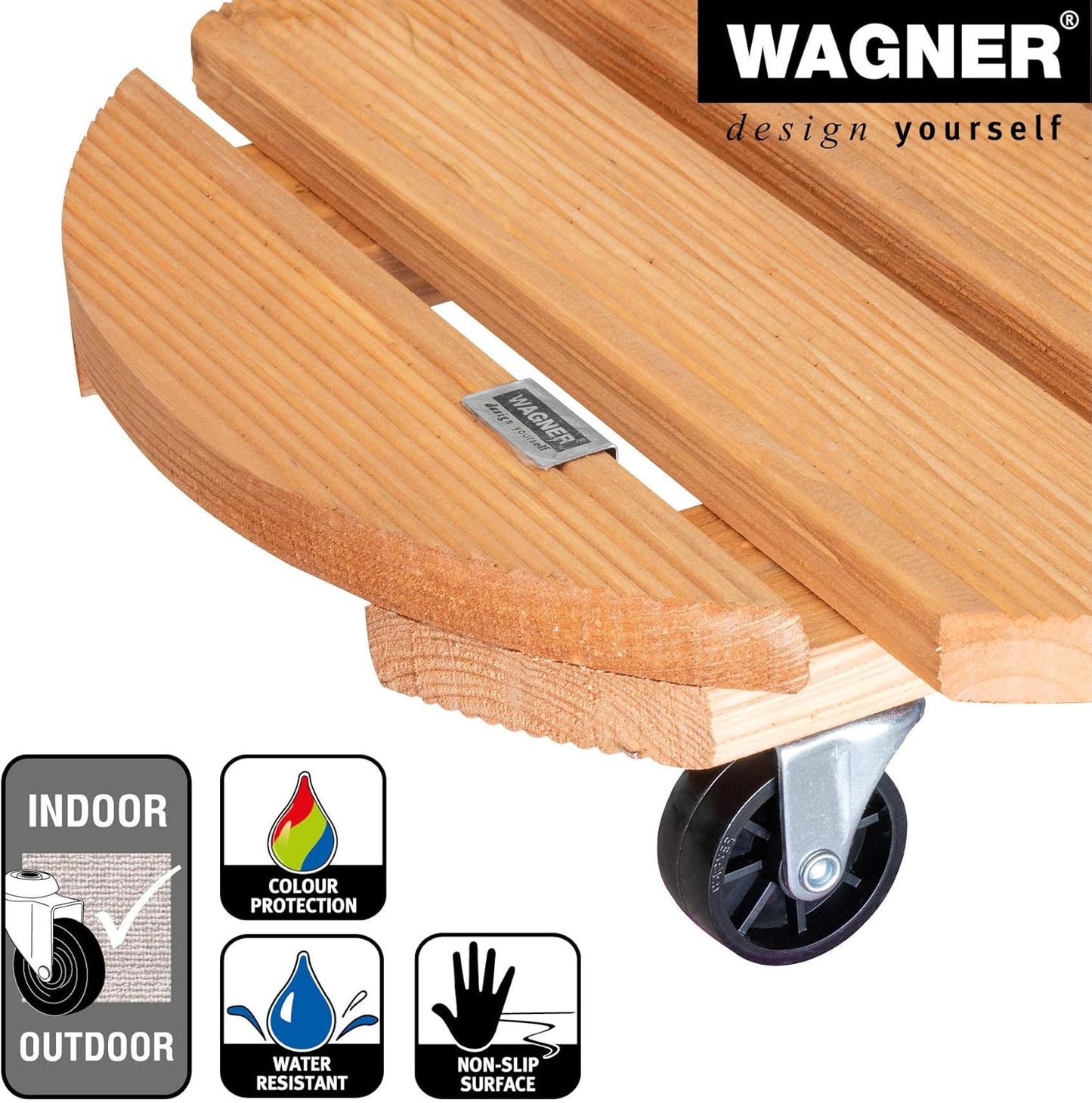 Wagner System 20016301 Multi-Roller Gardening Wagon, Toscana