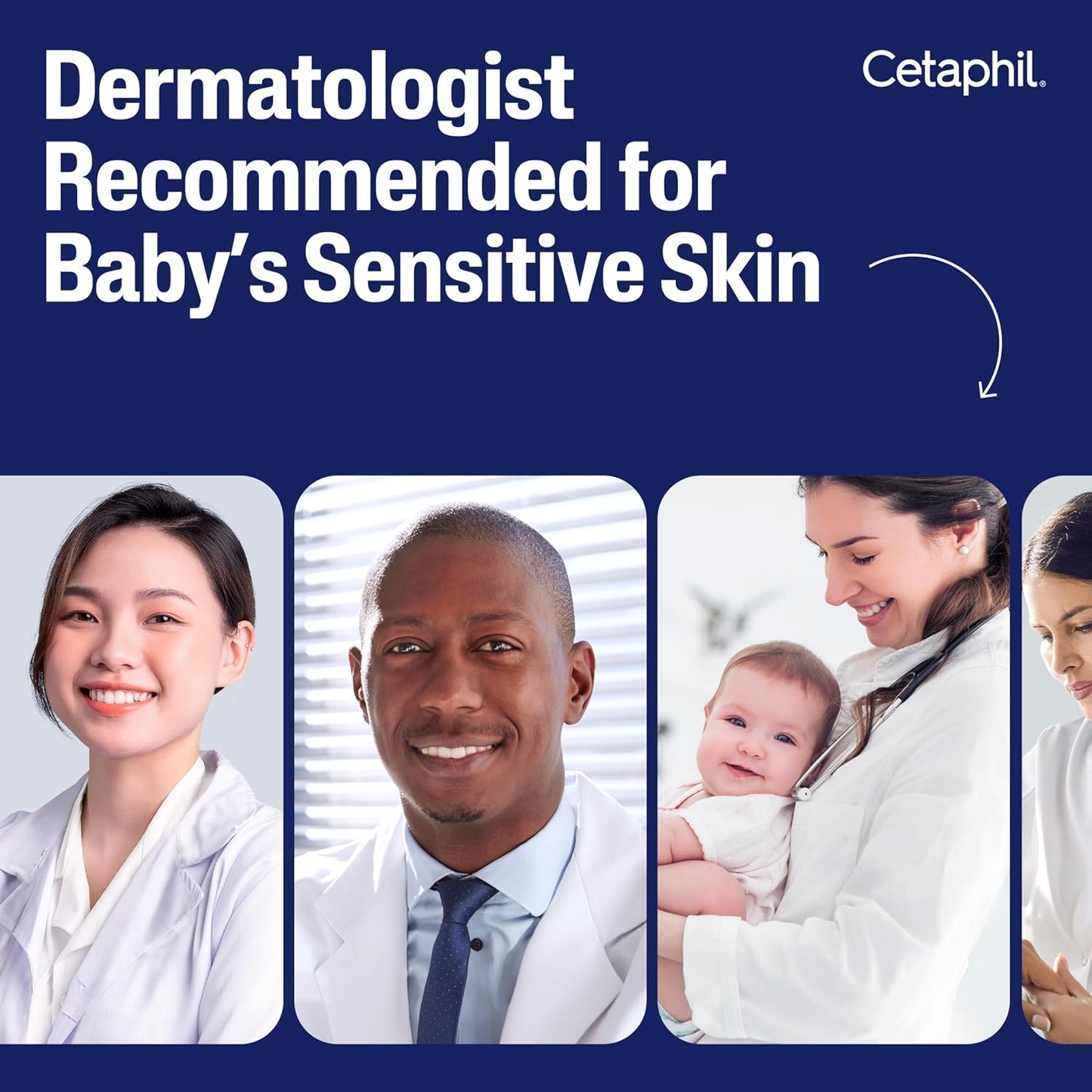 Cetaphil Baby Wash & Shampoo Plus Body Lotion, Healthy Skin Essentials