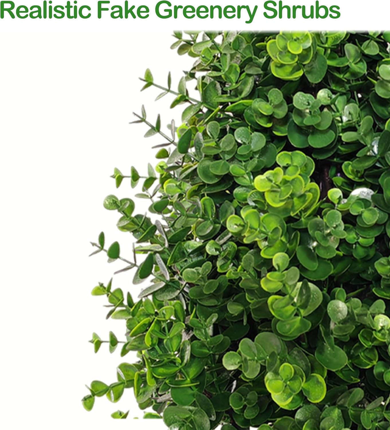 Artificial Cedar Topiary Boxwood Trees Oudoor Indoor Set of 2, 2.3FT Potted Faux Cypress Tree Plants with Pot, UV Rated Fake Evergreen Stems Tree for Outdoor Planters Front Door Offices