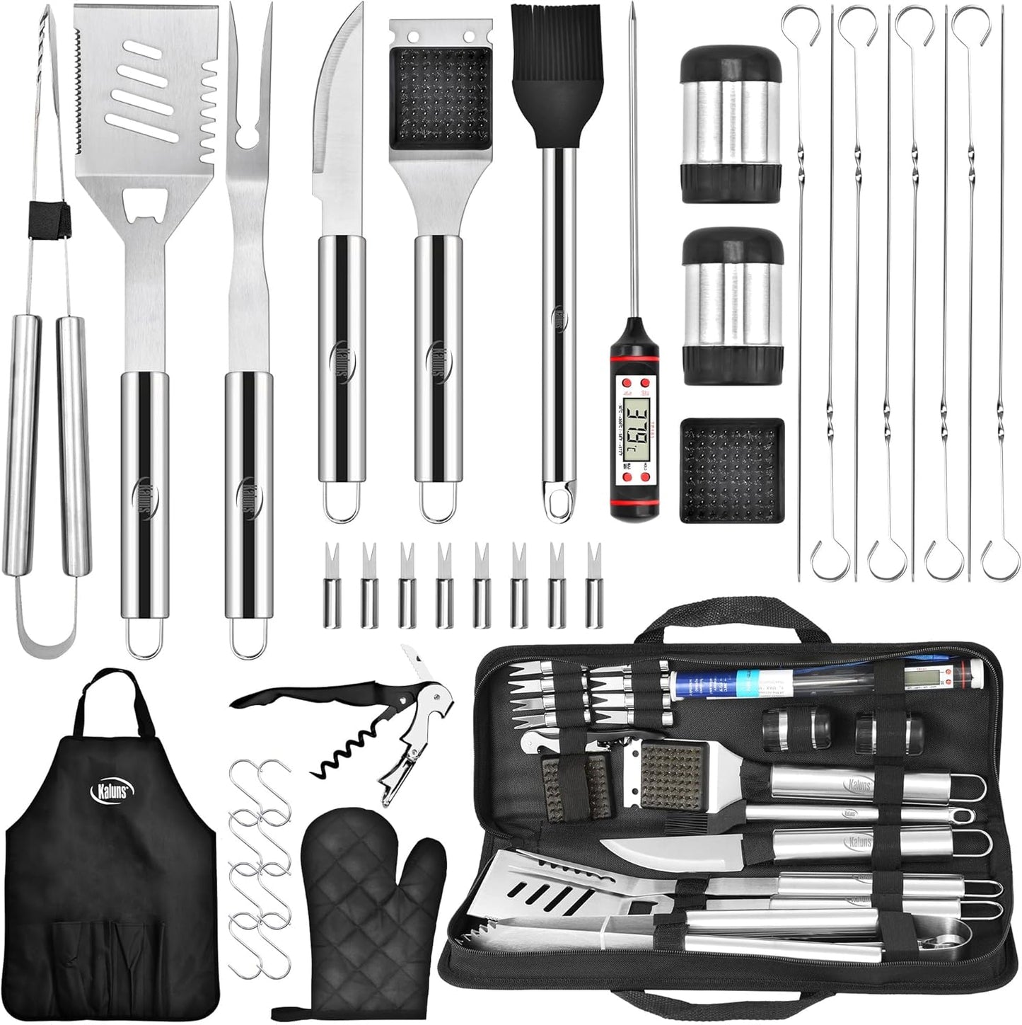 Kaluns Grilling Accessories, Dad Gifts for Fathers Day, Heavy Duty Sta