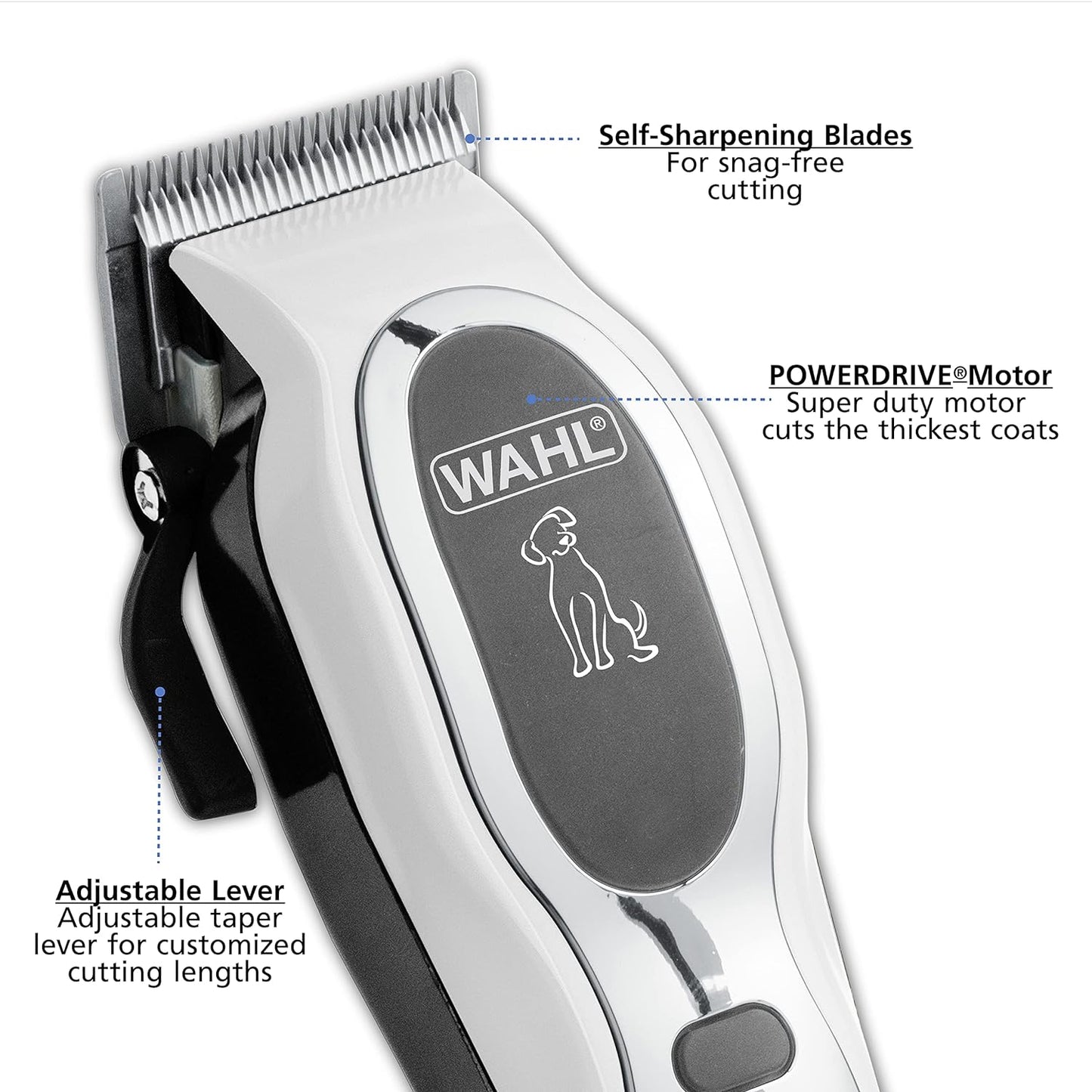Wahl USA Pet-Pro Corded Clipper & Battery Trimmer Pet Grooming Combo K