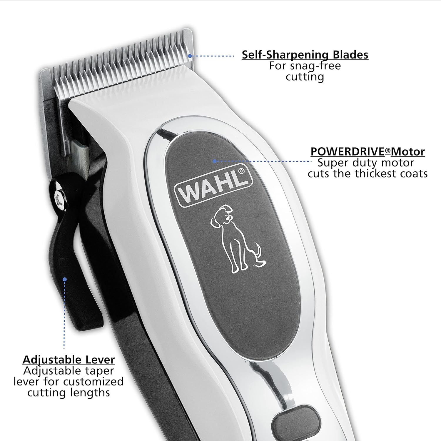 Wahl USA Pet-Pro Corded Clipper & Battery Trimmer Pet Grooming Combo K