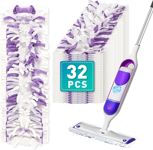 5X Cleaning Power Mop Pads Compatible with Swiffer PowerMop, Disposabl