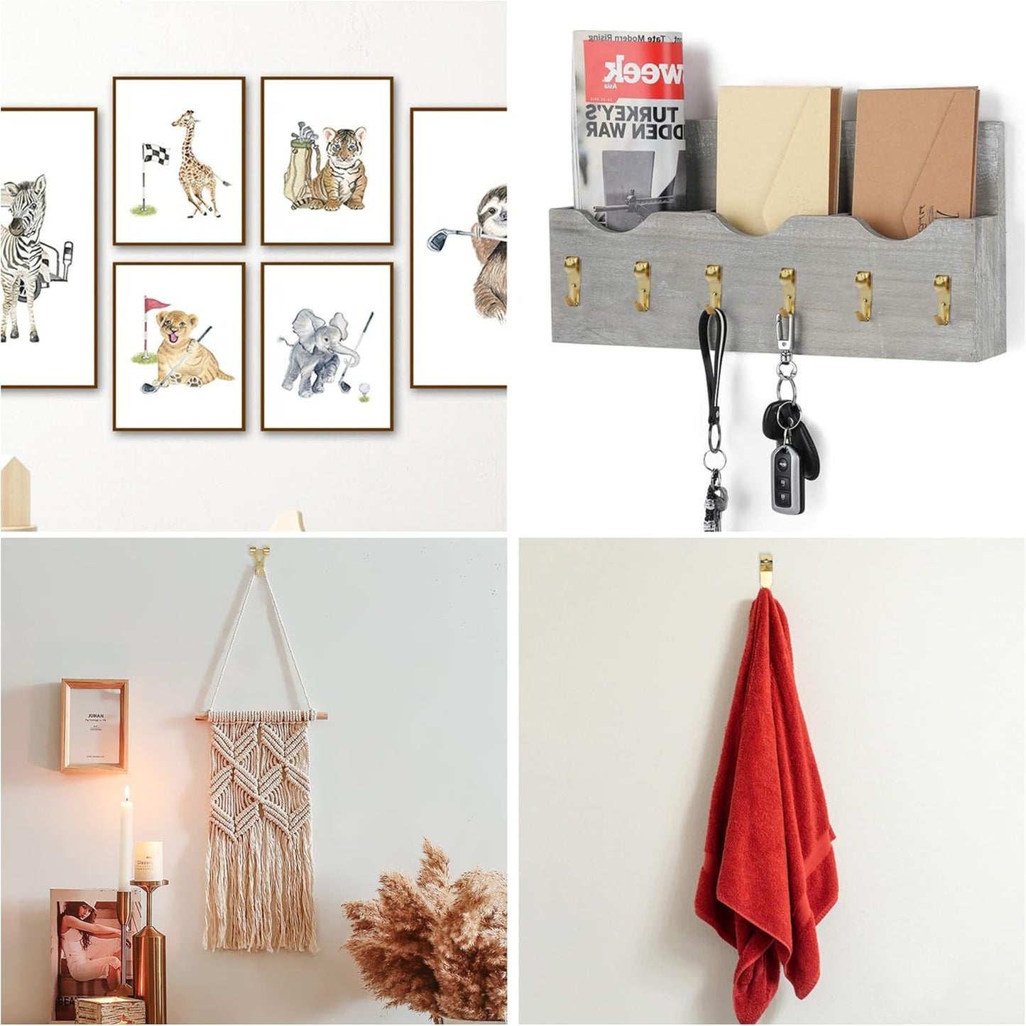 Mr. Pen- Picture Hanging Kit, 220pc, Picture Hangers, Nails for Hanging Pictures, Wall Hangers, Picture Hanging, Picture Hanging Hooks, Frame Hanging Hardware, Picture Hooks, Wall Hanging Kit