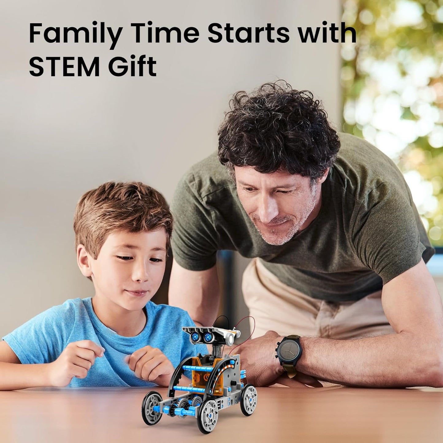 Sillbird 12-in-1 Solar Robot Building Kit STEM Gift for Boys Aged 8-13