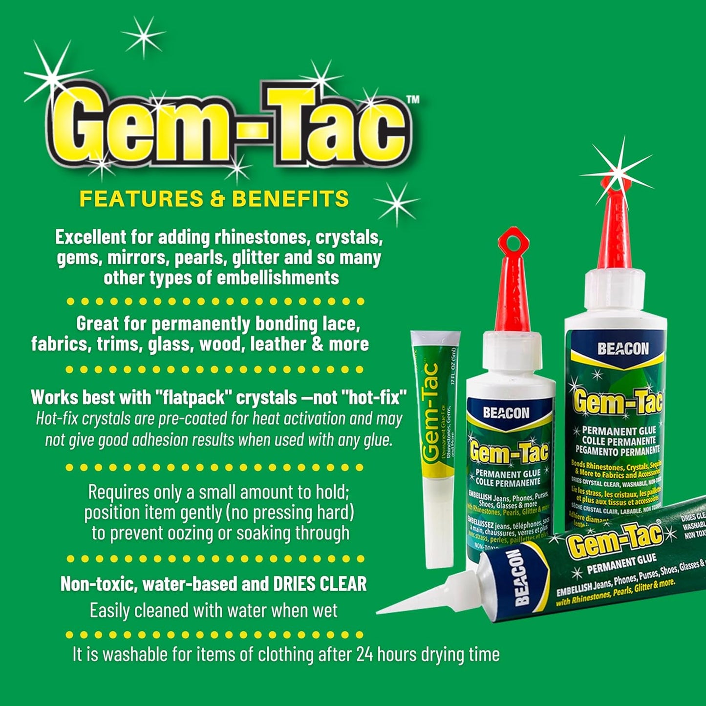 Beacon Gem Tac Glue 4oz