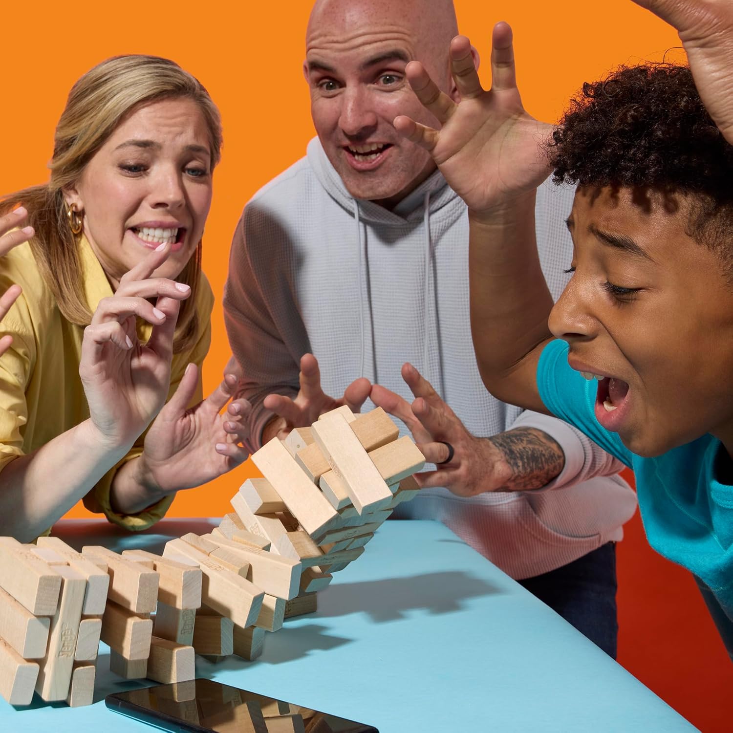 Official Hasbro Games Jenga Game | Digital Die for 6 More Ways to Play