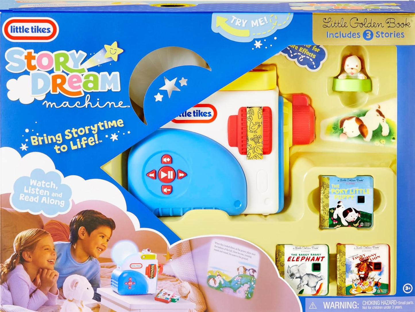 Little Tikes Story Dream Machine Starter Set, Storytime, Books, Little