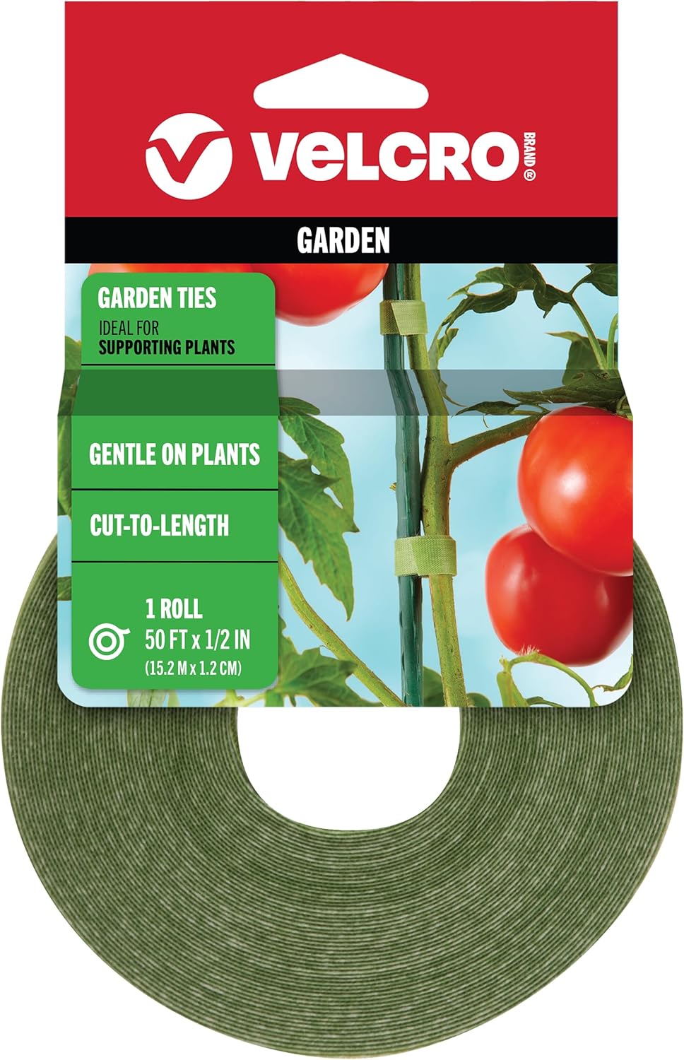VELCRO Brand VEL-30071-USA ONE-WRAP Garden Ties | Plant Supports for E