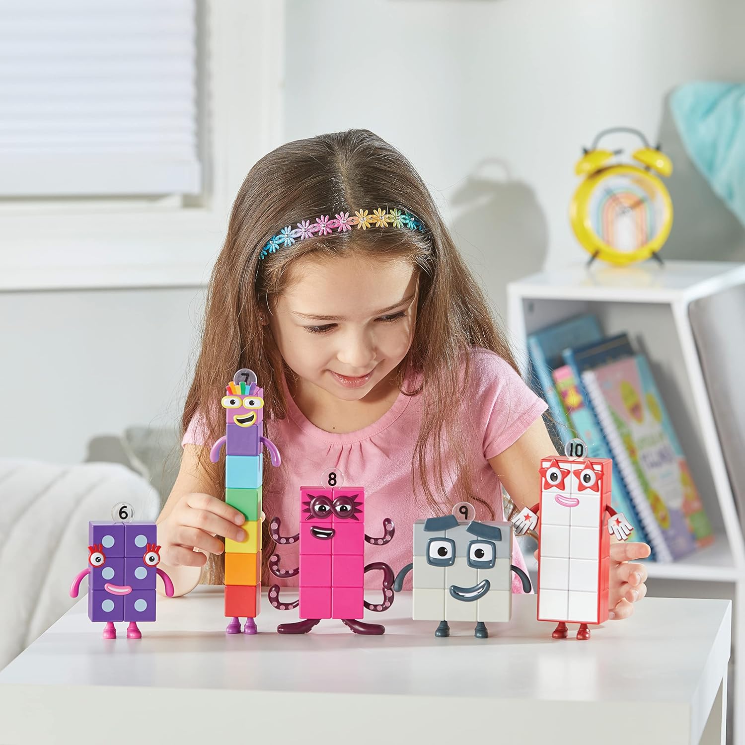 hand2mind Numberblocks Friends Six to Ten Figures – Official Licensed 