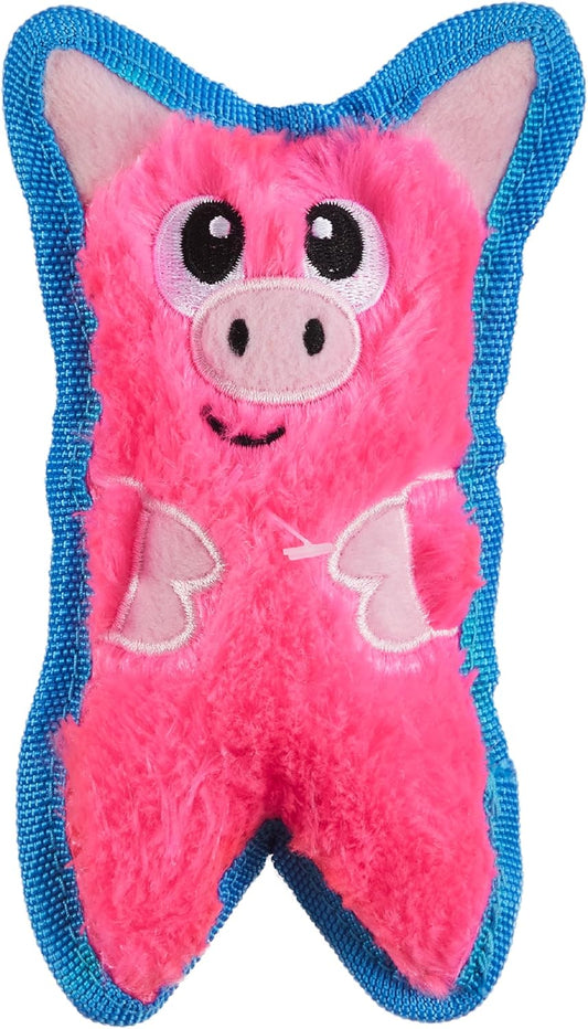Outward Hound Durablez Minis – Squeaky Plush Dog Toy, No Stuffing for 