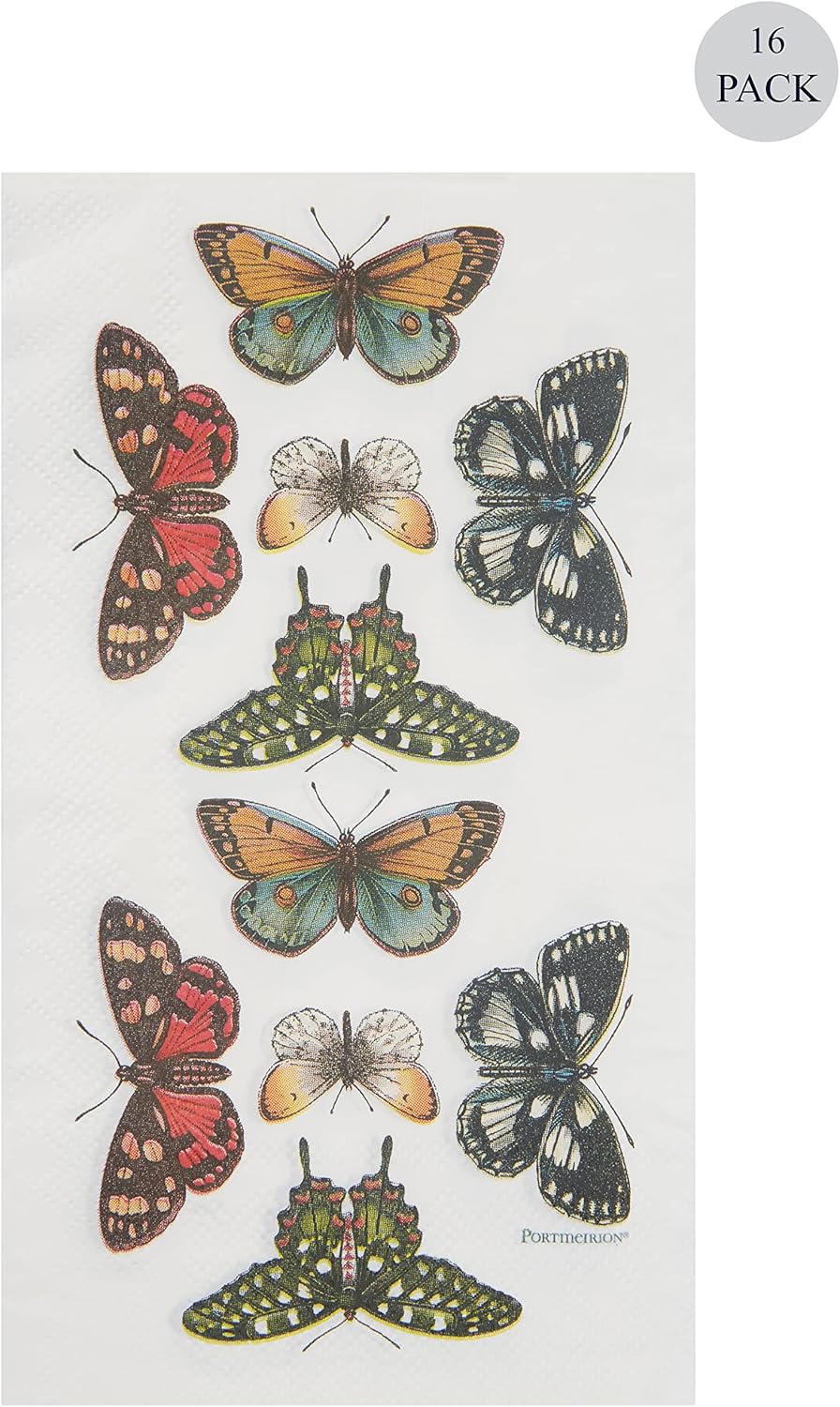 C.R. Gibson Portmeirion Botanical Garden Disposable Paper Guest Towels
