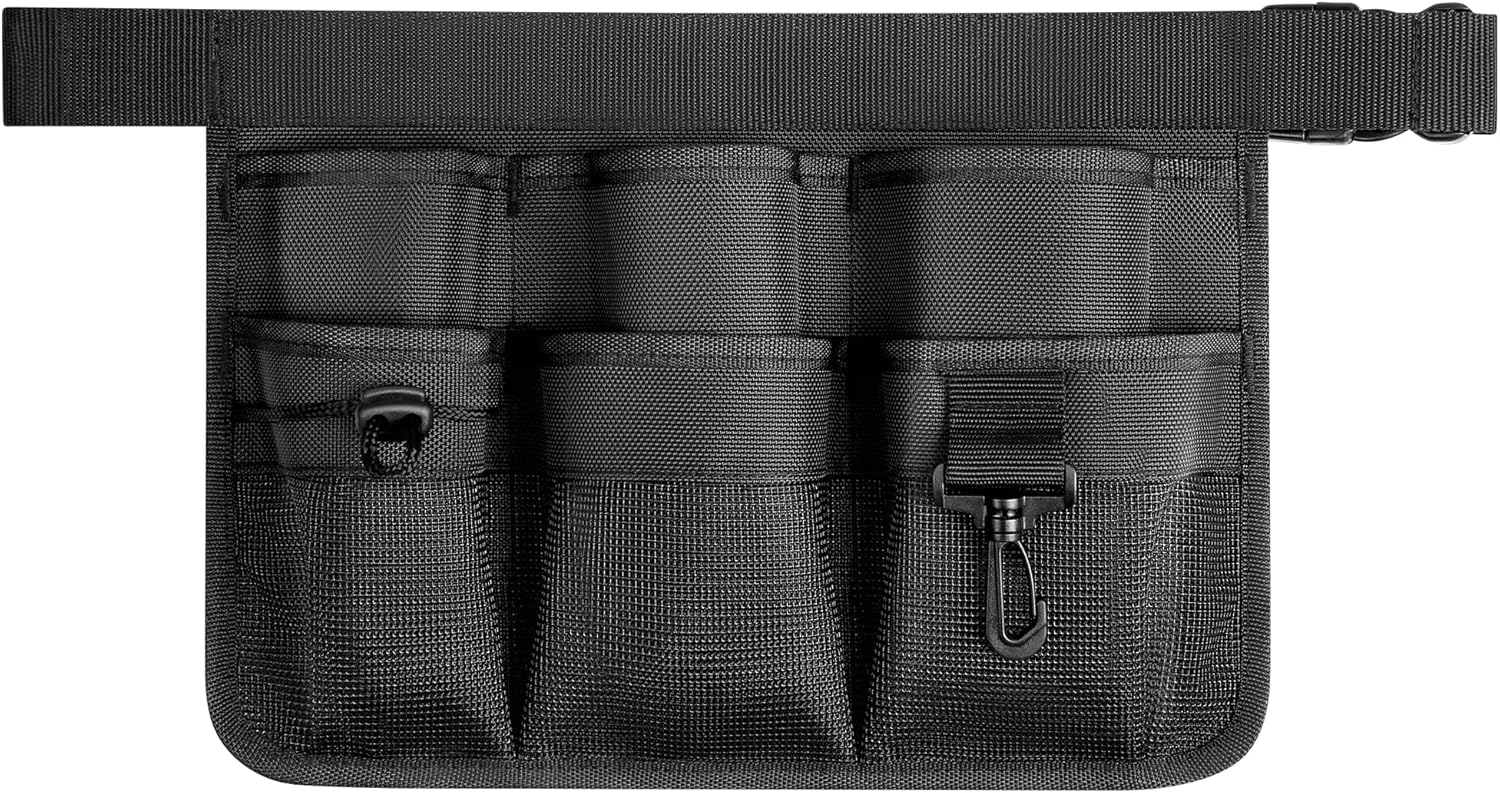 Garden Apron for Women, Adjustable Tool Belt with 8 Pockets - Heavy Du