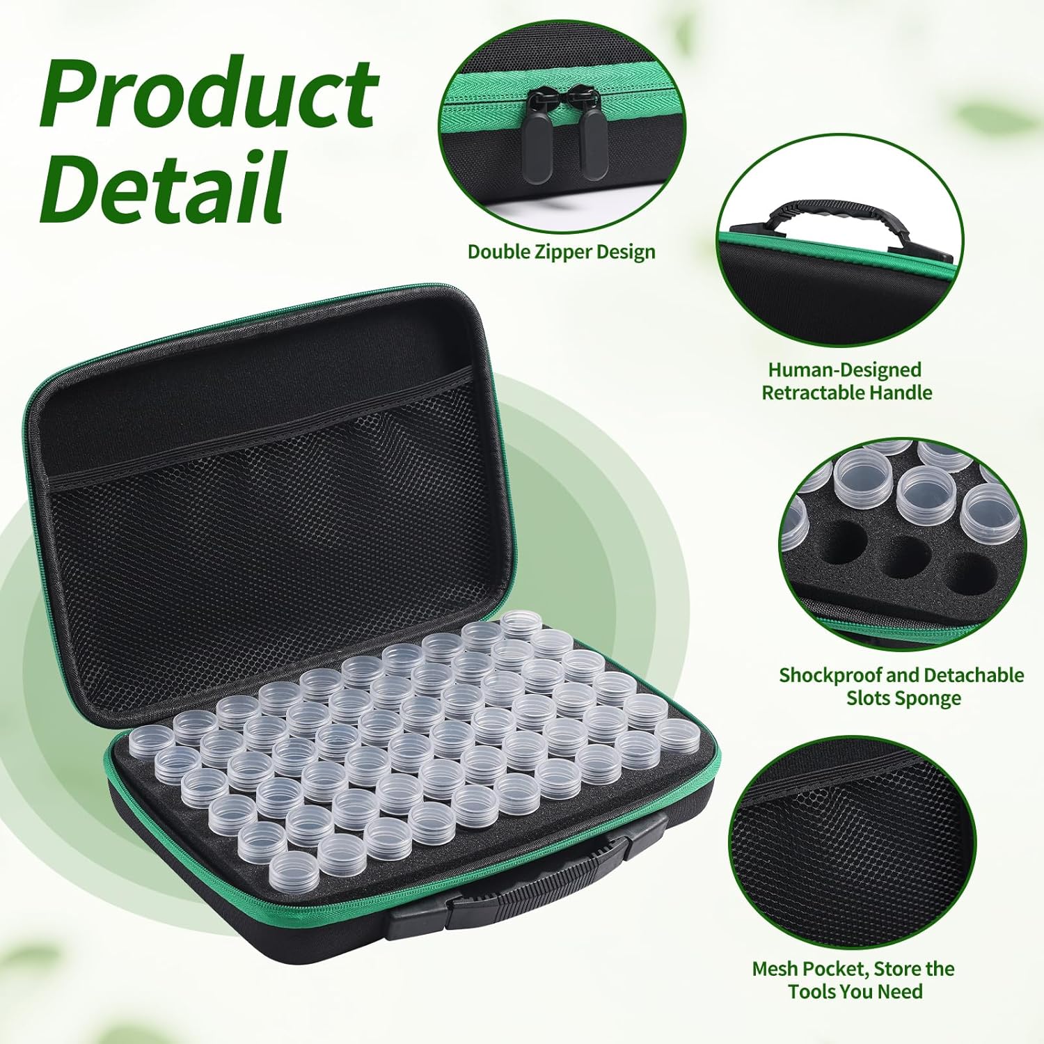 Douorgan Seed Storage Box, Portable Seed Saving Box, Sturdy Seed Organ