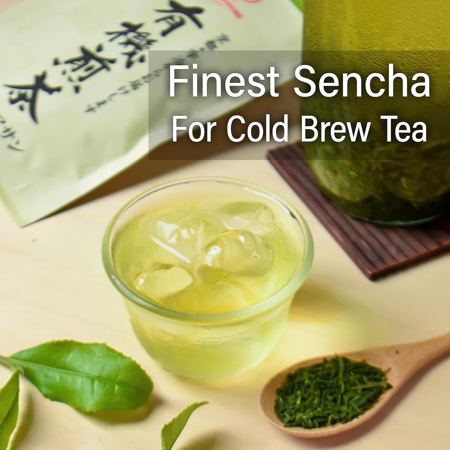 Chaganju Sencha 녹차 루즈 리프, 교토 우지의 JAS 인증 유기농 일본 차, 80g 백, 센차 차, 루즈 리프