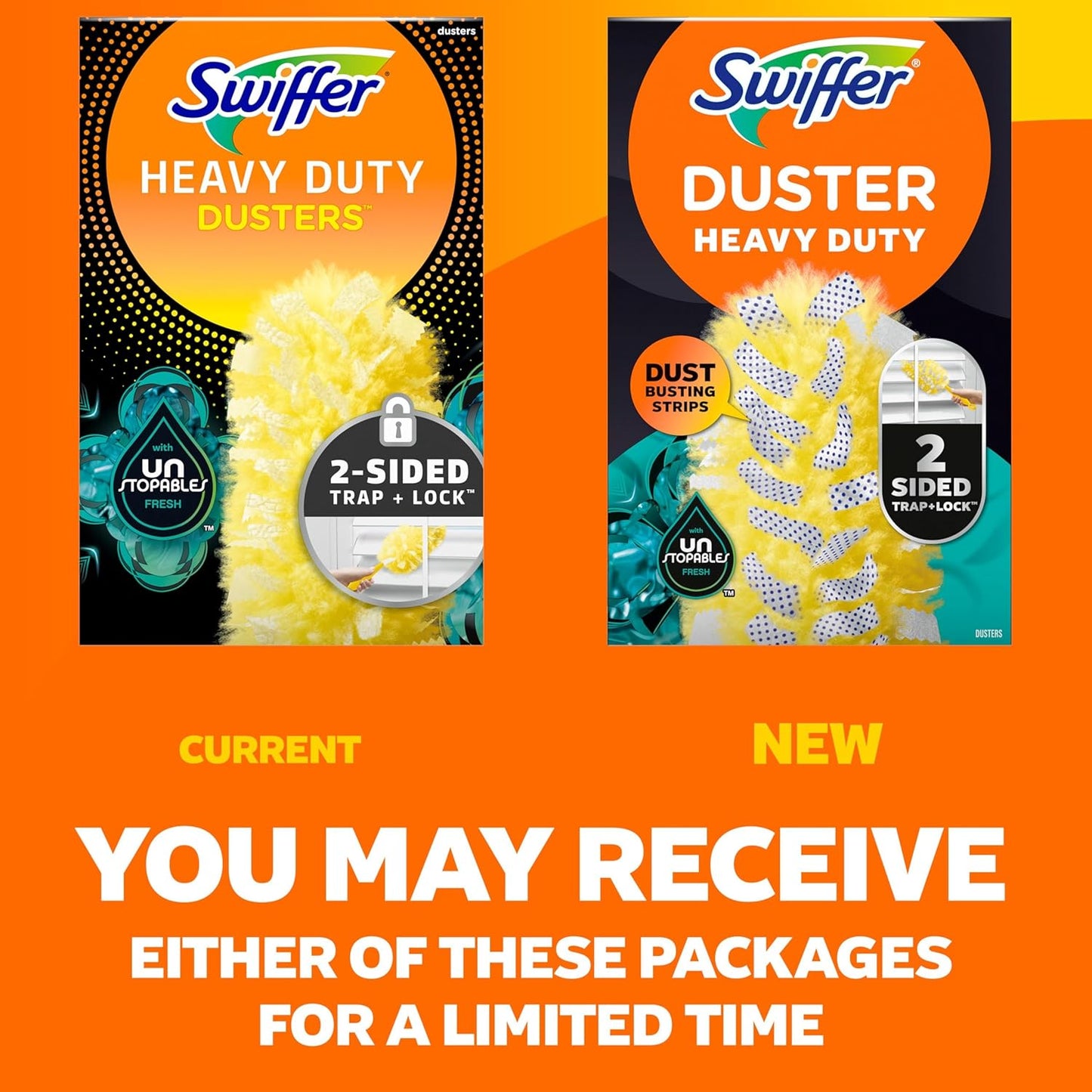 Swiffer Dusters Multi-Surface Heavy Duty Duster Refills, Unstopables Fresh Scent, 11 Count