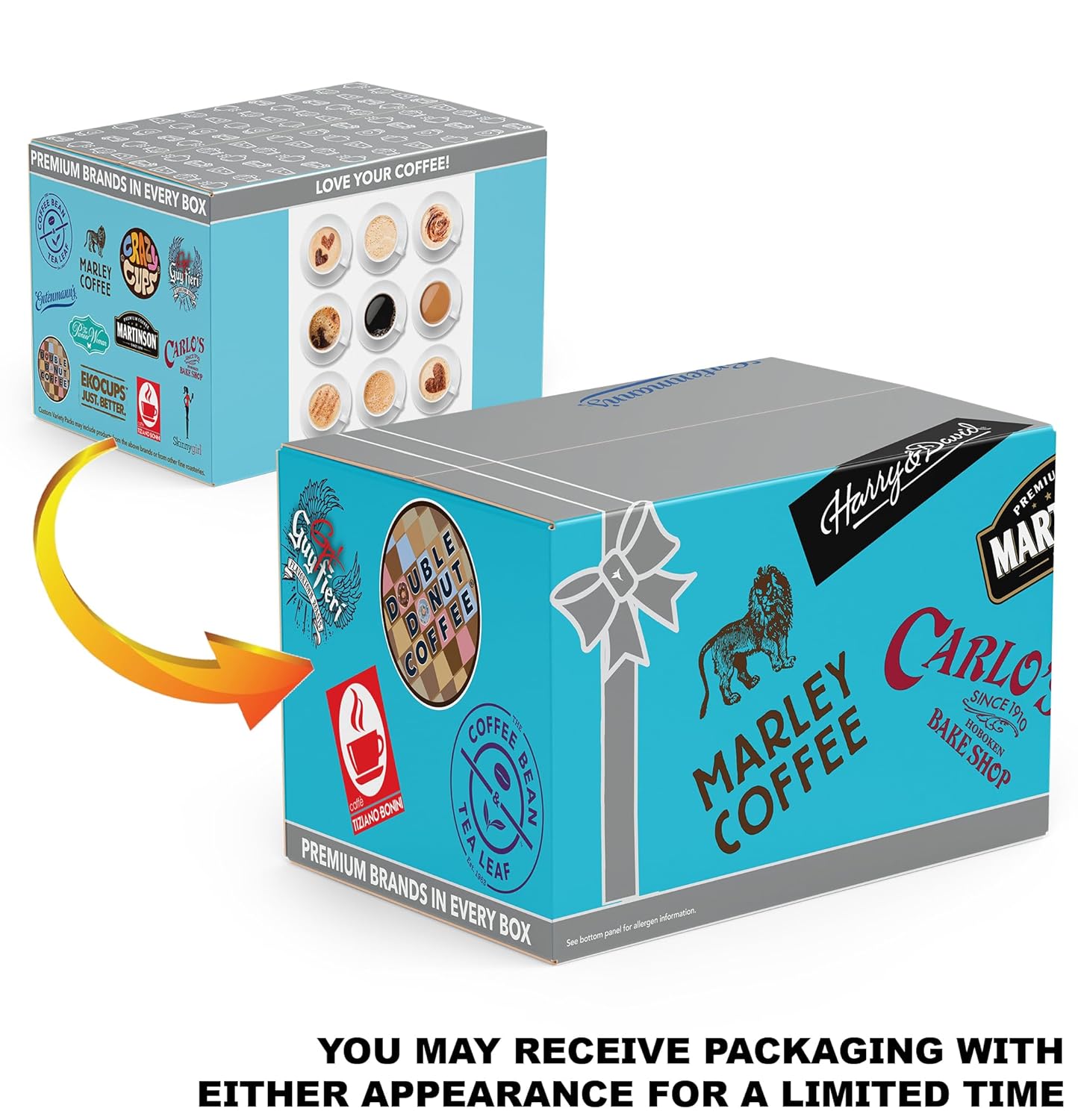Crazy Cups Flavored Coffee Pods Variety Pack for Keurig K Cups Brewers