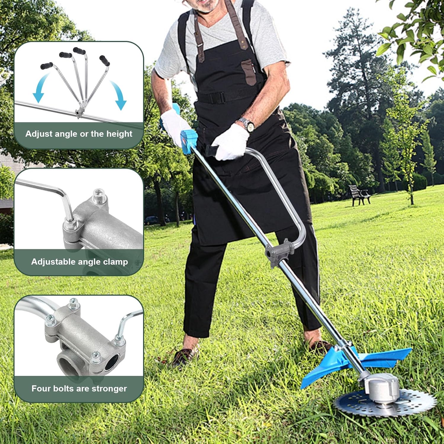 2PCS Weed Eater Handle - String Trimmer Handle, Ergonomic Trimmer Grip