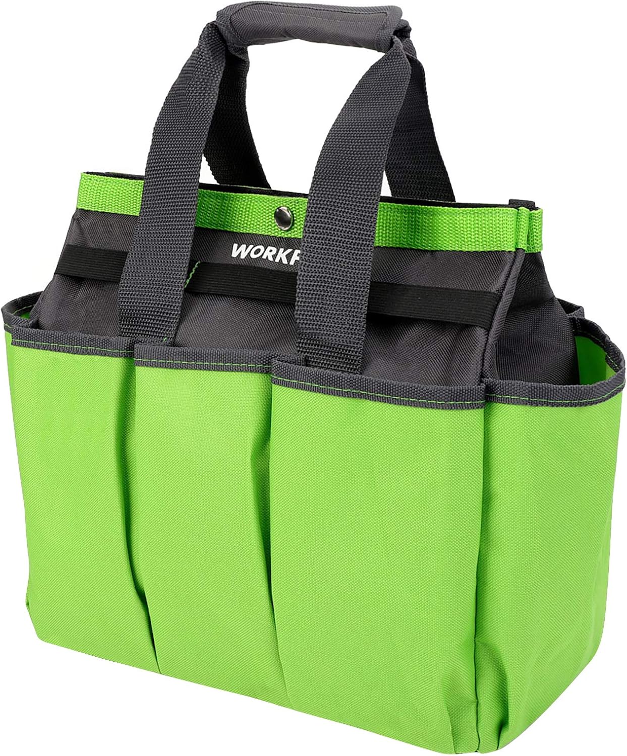 WORKPRO Garden Tool Bag, 8 Pockets Gardening Bag, Heavy Duty Oxford Ga