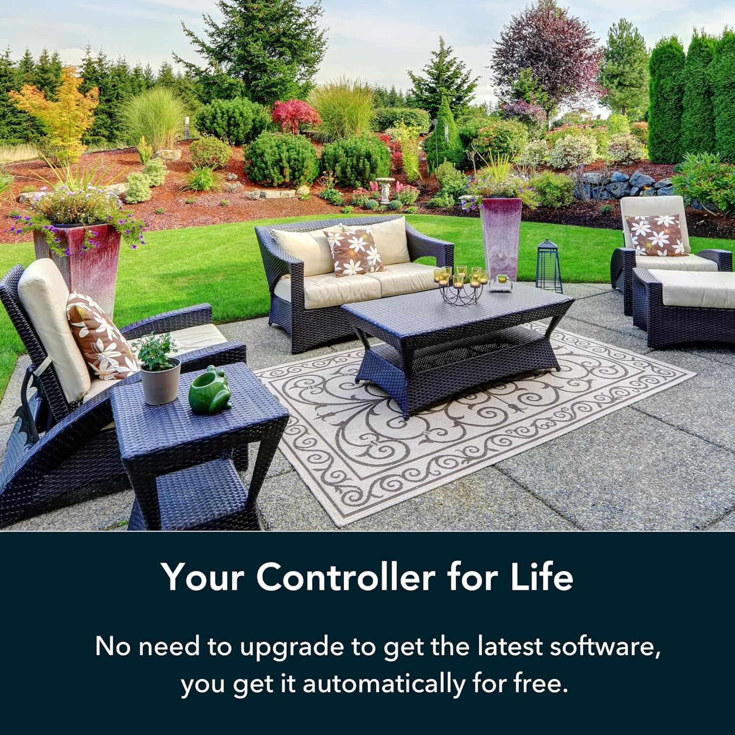 Rachio WiFi Smart Sprinkler Controller (8-Zone Irrigation Remote Contr