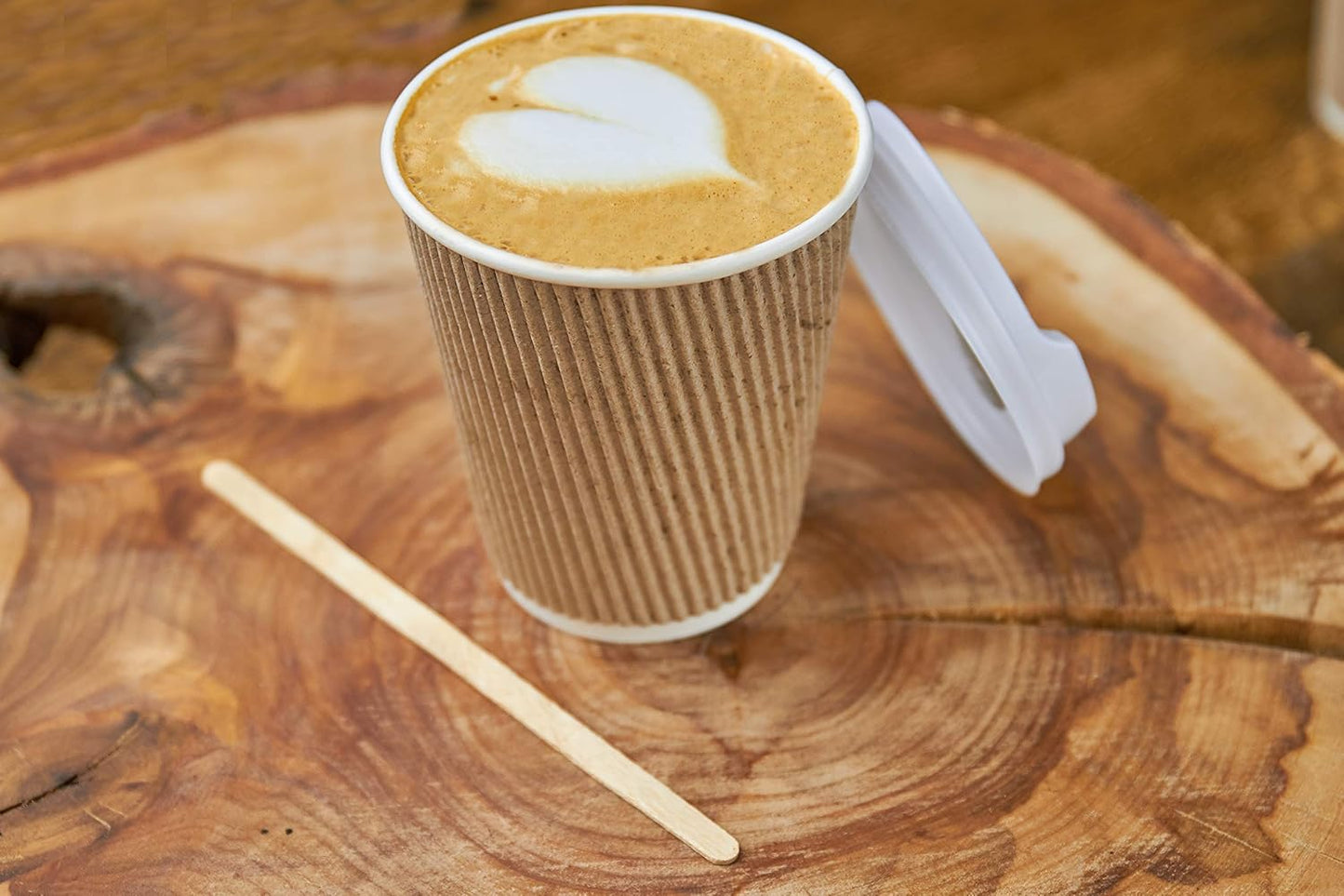 Makerstep Birch Wood Coffee Stirrers, 7 Inch Coffee Stir Sticks (1000 