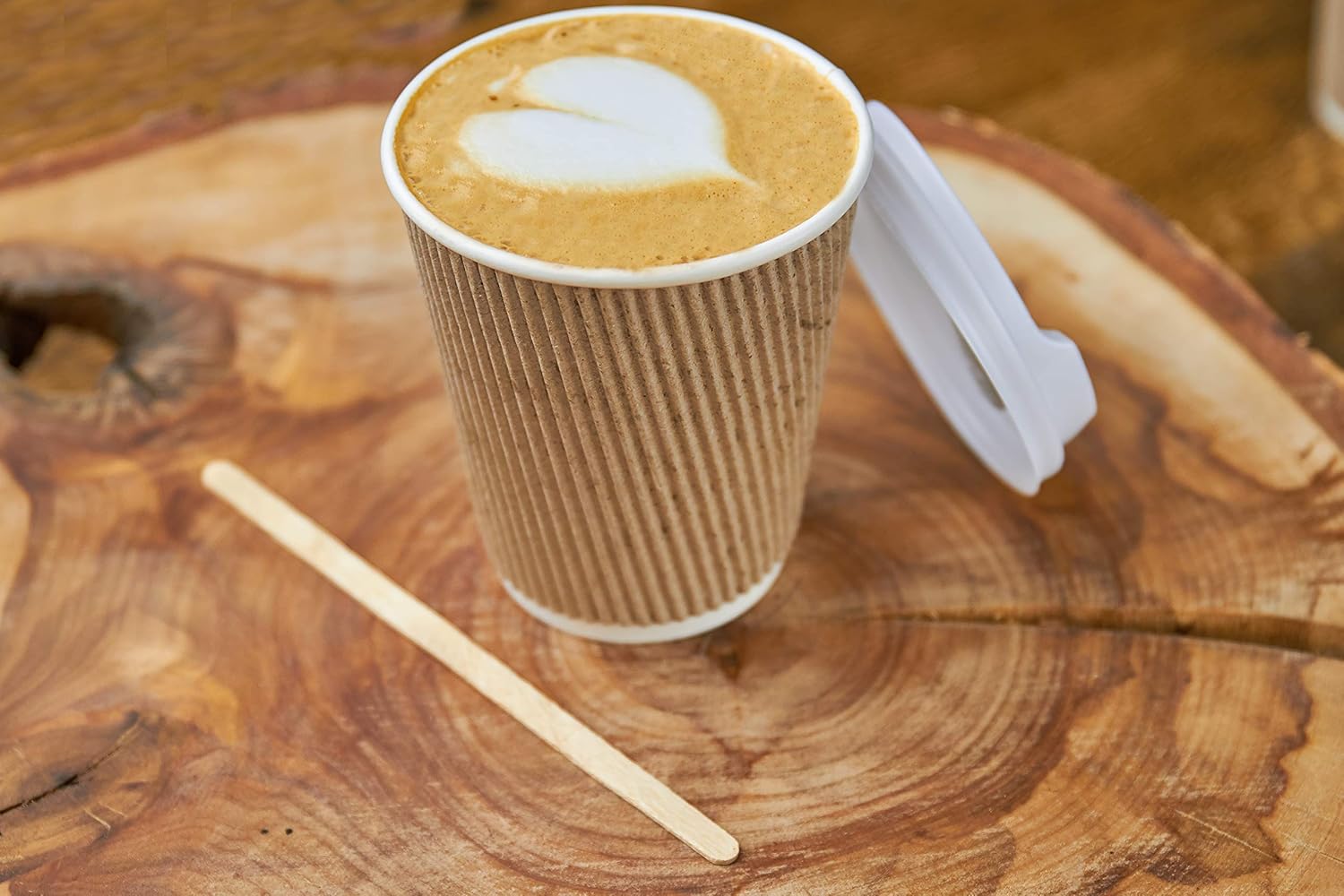 Makerstep Birch Wood Coffee Stirrers, 7 Inch Coffee Stir Sticks (1000 
