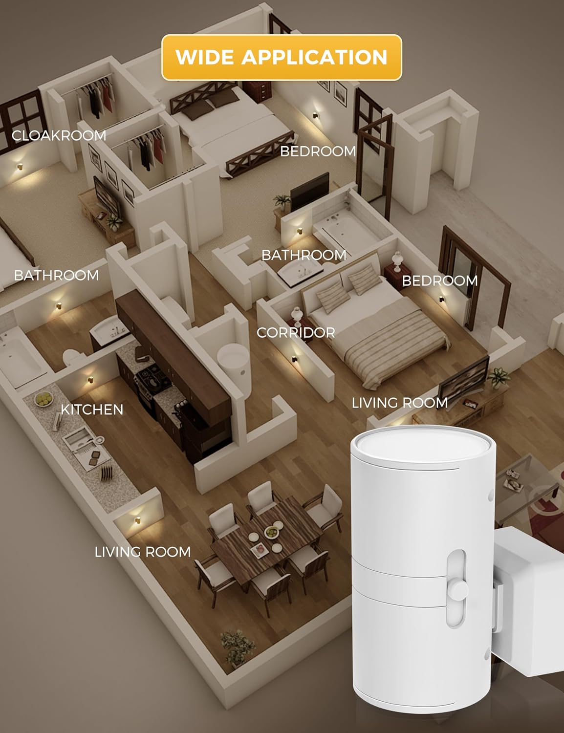 L LOHAS LED Night Light Plug in, Night Lights Plug into Wall, Light Se