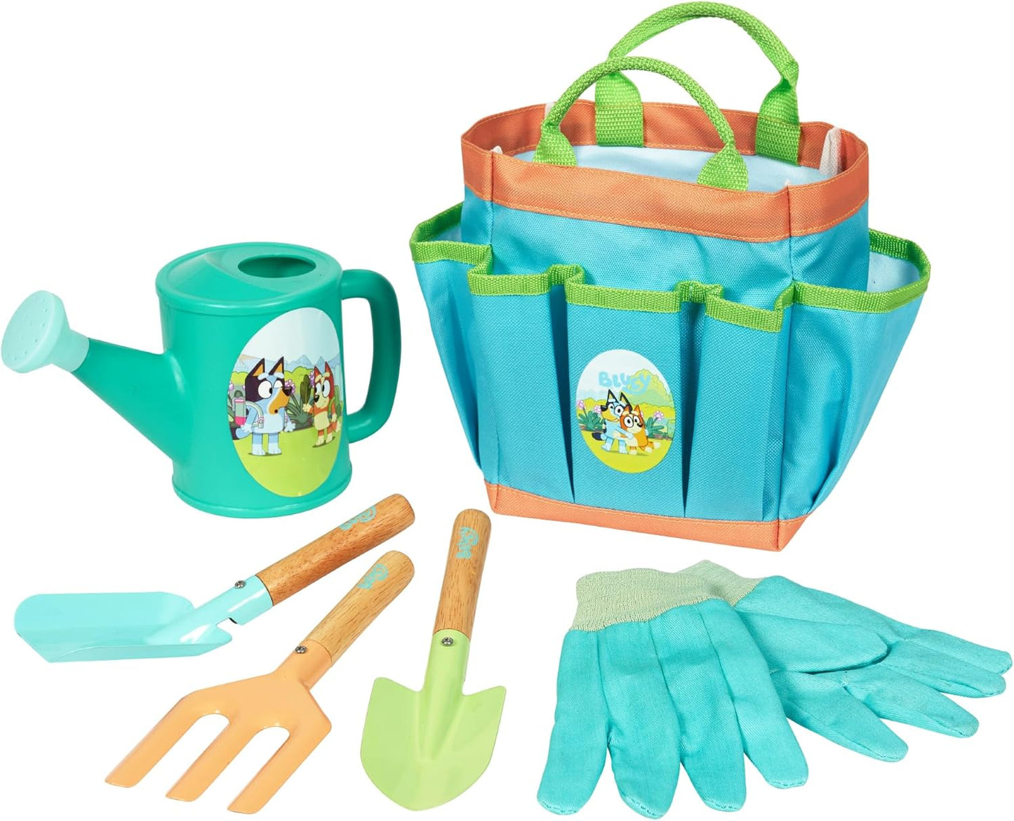 BLUEY Gardening Set | Quality Garden Tool Kit for Kids and Toddlers | 