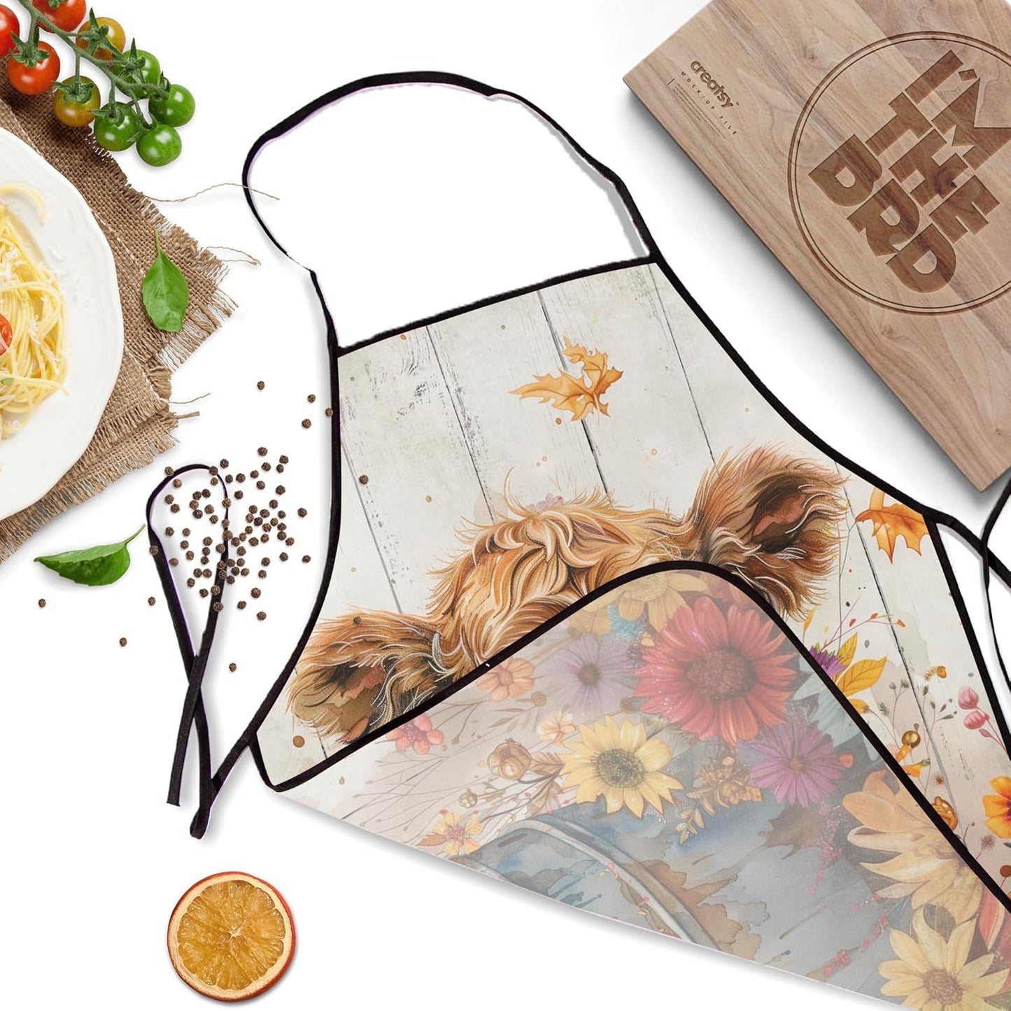 Funny Apron for Men Women Baking Gardening Sewing BBQ Waterproof Cute 